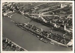 Aerial Photo of the Port of Basel Aerial Photo of the Port of Basel