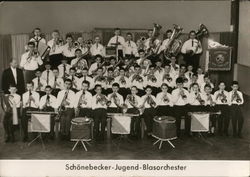 Schönebecker Youth Wind orchestra Essen, Germany Postcard Postcard Postcard