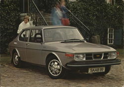 1975 Saab EMS Sweden Cars Postcard Postcard Postcard