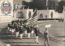 1960 U.S. Olympic Team Rome, Italy Olympics Postcard Postcard Postcard