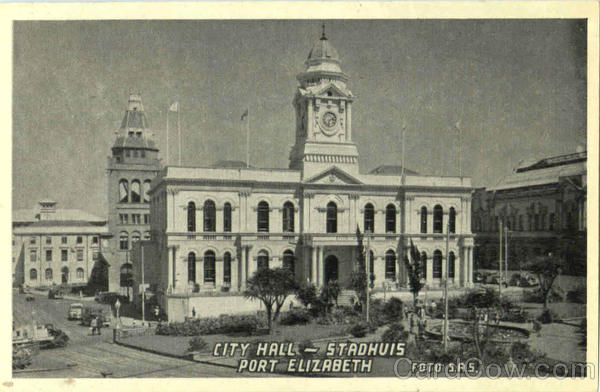 City Hall Stadhuis Port Elizabeth South Africa