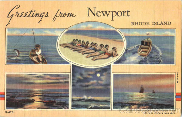 Greetings From Newport Rhode Island