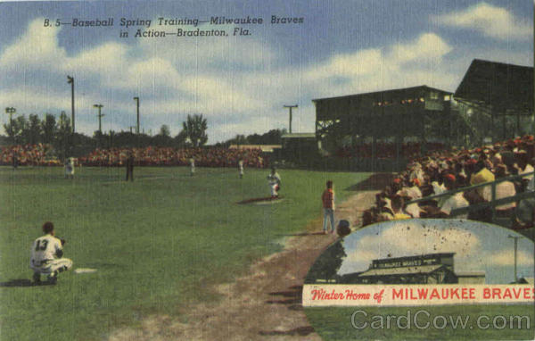 Milwaukee Braves Spring Training Bradenton Florida
