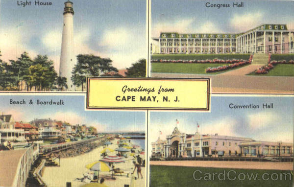 Greetings From Cape May New Jersey
