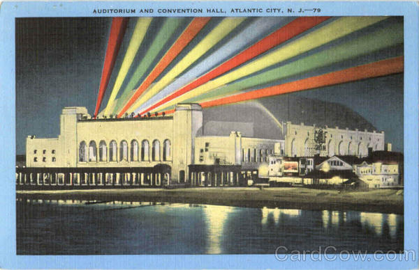 Auditorium And Convention Hall Atlantic City New Jersey