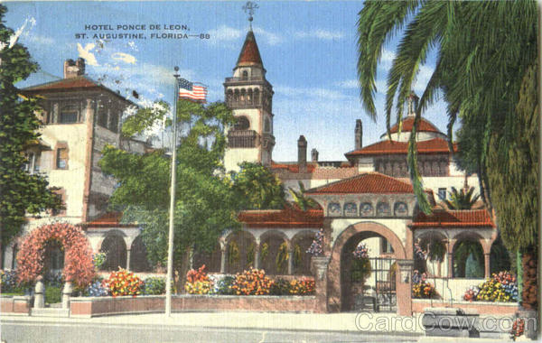 Hotel Ponce De Leon St. Augustine Florida