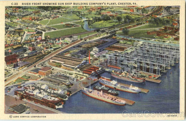 River Front Chester Pennsylvania