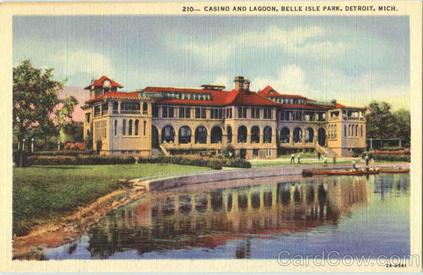 Casino And Lagoon, Belle Isle Park Detroit Michigan