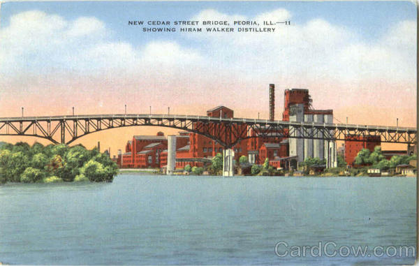 New Cedar Street Bridge Peoria Illinois