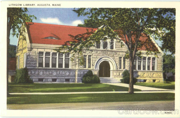 Lithgow Library Augusta Maine