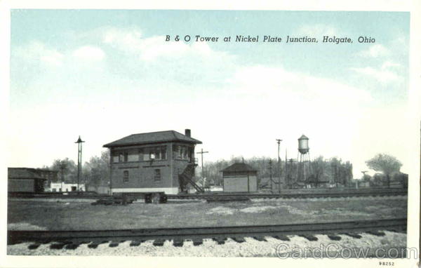 B & O Tower At Nickel Plate Junction Holgate Ohio