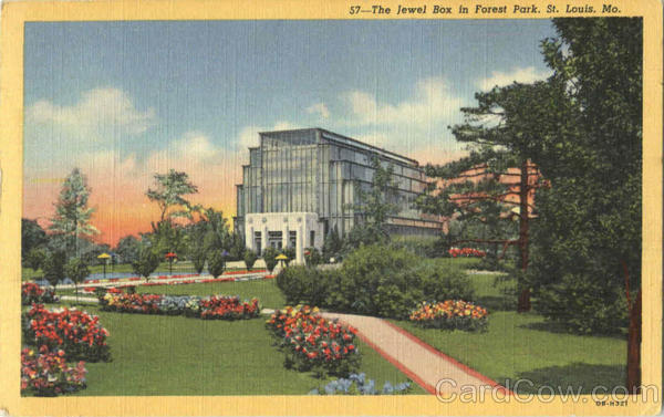The Jewel Box In Forest Park St. Louis Missouri