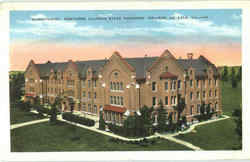Dormitories DeKalb, IL Postcard Postcard