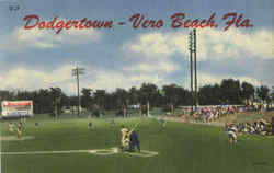 Dodgertown Vero Beach Postcard