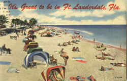 It's Great To Be In Ft. Lauderdale Fort Lauderdale, FL Postcard Postcard