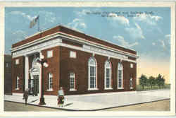 Michigan City Trust And Savings Bank Indiana Postcard Postcard