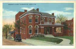 Women's Club Clarksville, TN Postcard Postcard