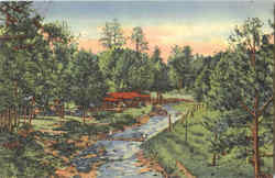 Rio Ruidoso Postcard