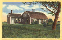 An Old House Postcard