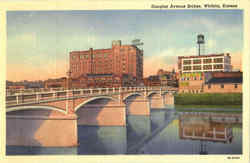Douglas Avenue Bridge Postcard