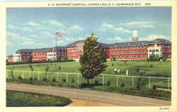 U. S. Veterans Hospital Tupper Lake, NY Postcard Postcard