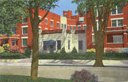 Springfield Baptist Hospital Postcard