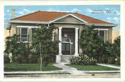 Carnegie Library Postcard