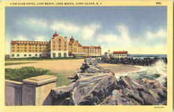 Lido Club Hotel Long Beach, NY Postcard Postcard