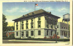 U. S. Post Office And Government Building Postcard