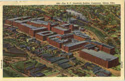 The B. F. Goodrich Rubber Company Akron, OH Postcard Postcard
