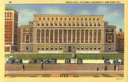 South Hall , Columbia University Postcard