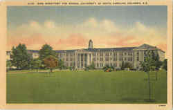 Sims Dormitory For Women, University Of South Carolina Postcard