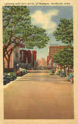 Waterloo, 4th St. Franklin, IA Postcard Postcard