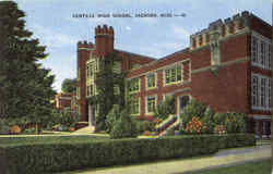 Central High School Jackson, MS Postcard Postcard