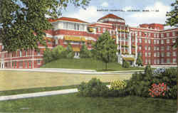 Baptist Hospital Postcard