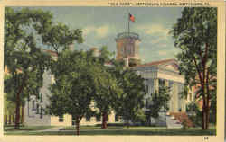Old Dorm, Gettsburg College Postcard