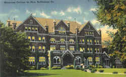 Moravian College For Men Postcard