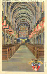 Cadet Chapel U. S. Military Academy West Point, NY Postcard Postcard