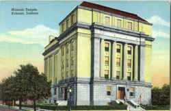 Masonic Temple Kokomo, IN Postcard Postcard