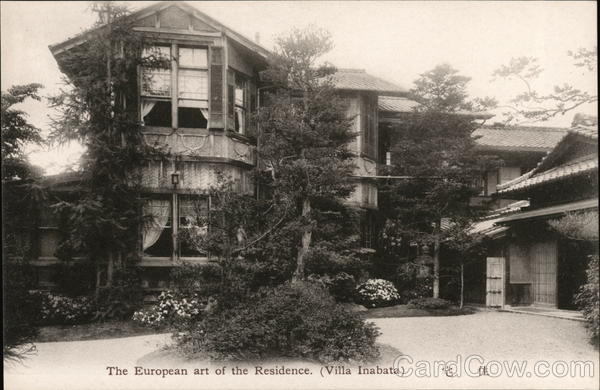 The European art of the Residence ( Villa Inabata) Japan