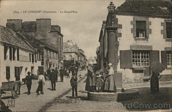 La Grand Rue Le Conquet France