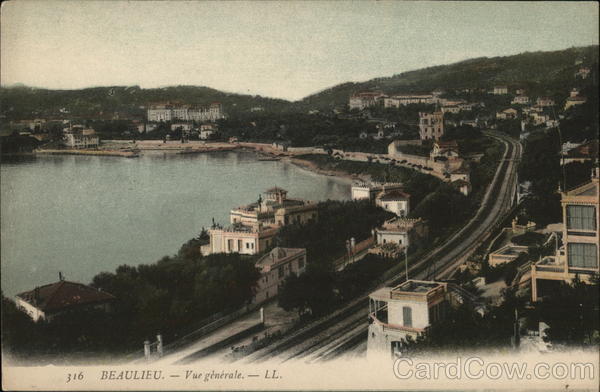 Vue Générale Beaulieu-sur-Mer France