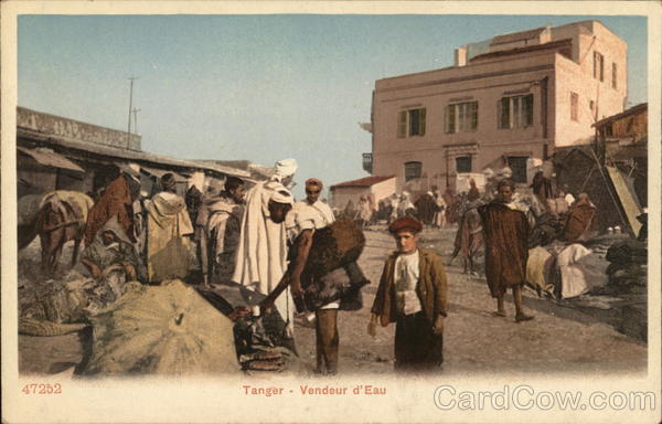 Vendeur d'Eau Tangier Morocco Arab