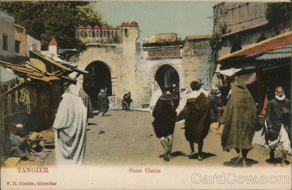 Soco Gates Tangier Morocco Africa