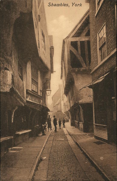 The Shambles York England Yorkshire