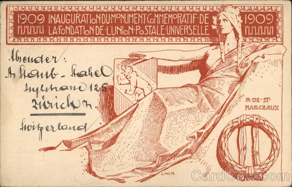 Monument of the Universal Postal Union Switzerland