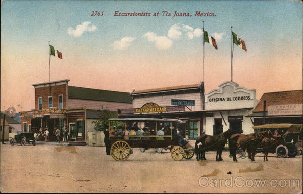 Excursionists Tijuana Mexico