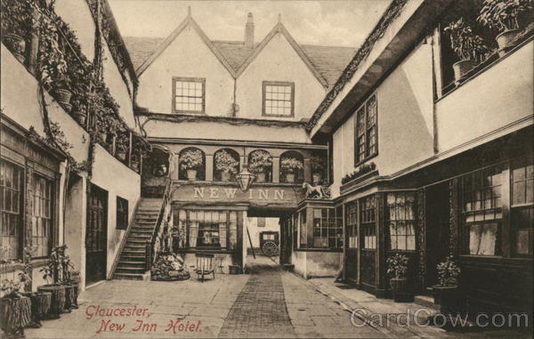 New Inn Hotel Gloucester England Gloucestershire