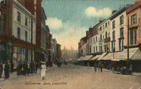 Gallowtree Gate Leicester England
