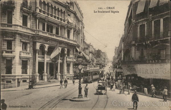 Le Boulevard Seguin Oran Algeria Africa